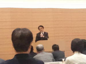 内山晃さんの挨拶
