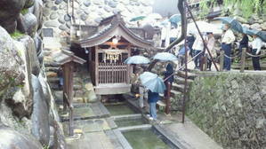 郡上八幡の宗祇水