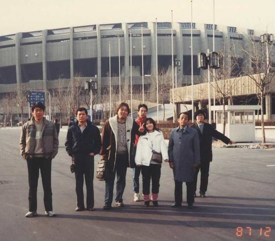 韓国のオリンピック競技場