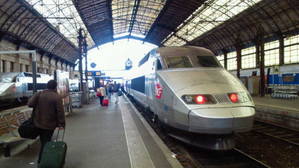 フランスの誇るＴＧＶ列車