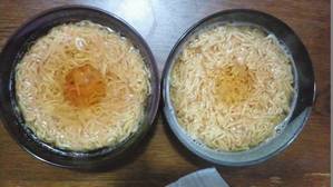 お湯ををそそいだところ