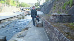 松江・玉造温泉の小川