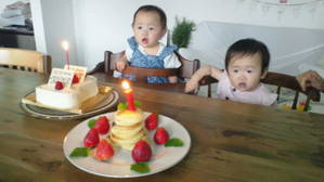 はなさらの誕生日ケーキ
