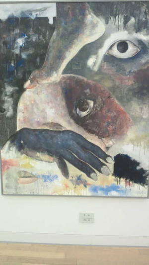 神庭画伯の作品「恐怖」
