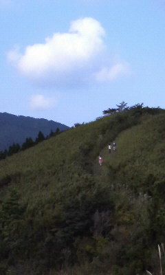 明星ヶ岳と家族