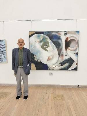 神庭画伯と絵画